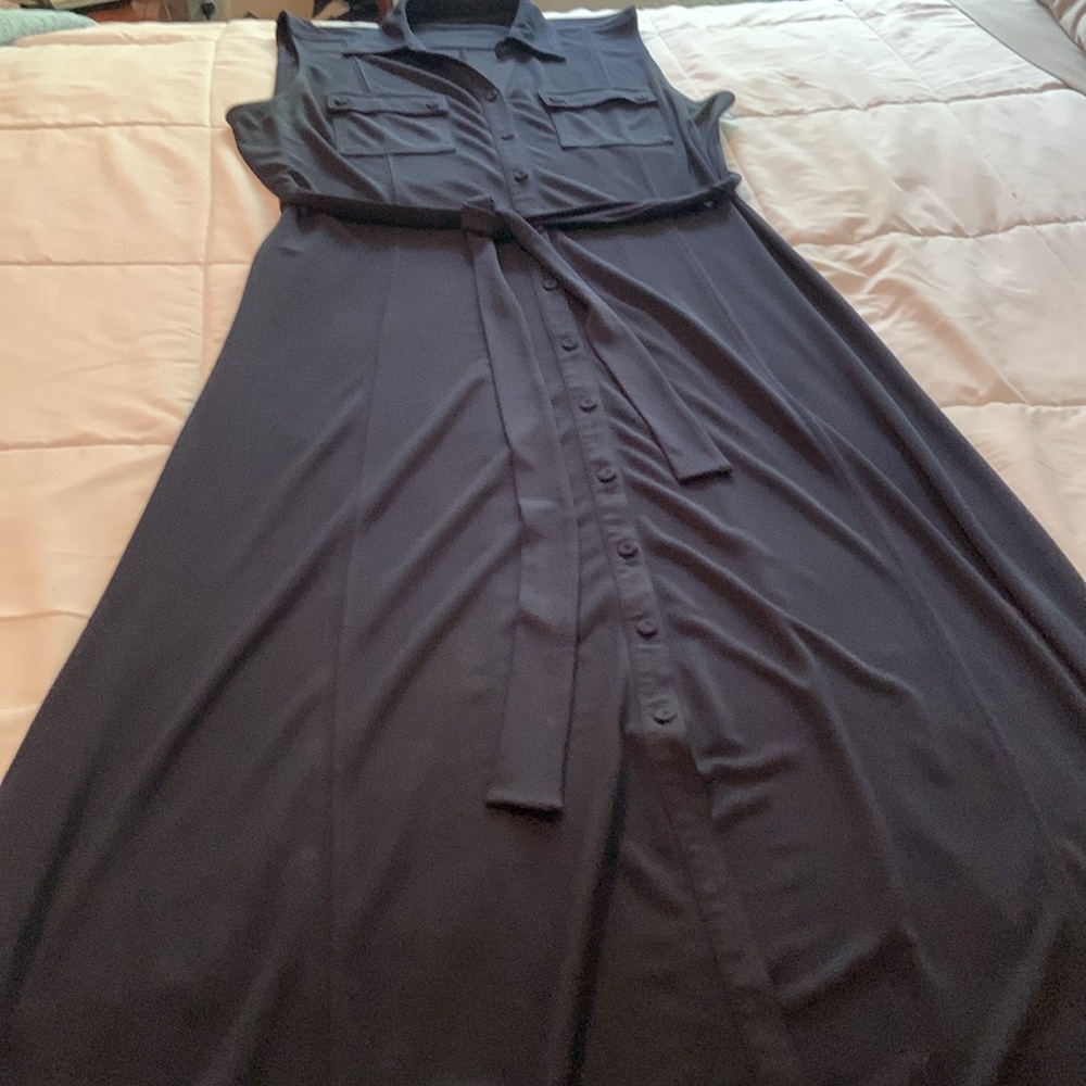 Talbots long black dress. Women’s XL